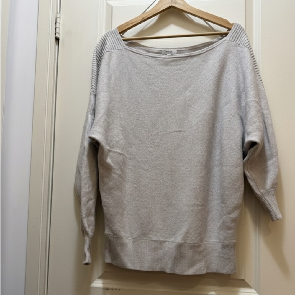 Reiss Offshoulder Knit Sweater